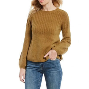 Chelsea & Violet Alpaca wool blend green sweater.